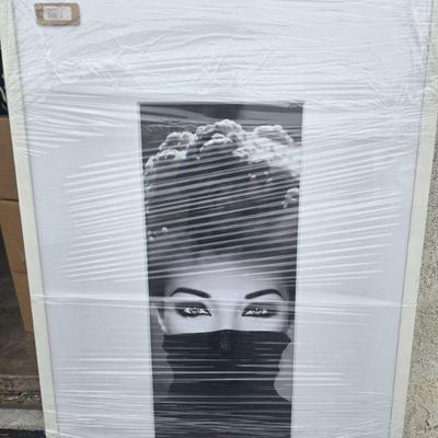 Custom framed LARGE artwork