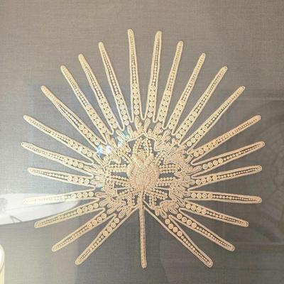 Hande beaded framed artwork ANKASA