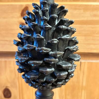 Large Pine Cone Candle Holder 17" Tall Choice #2