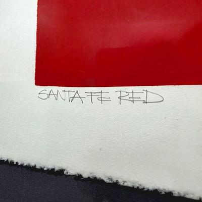 Daniel Gelakoska "Santa Fe Red" 1984