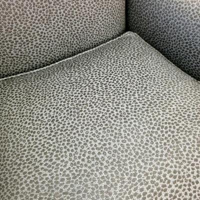 Pair of custom upholstered armchairs