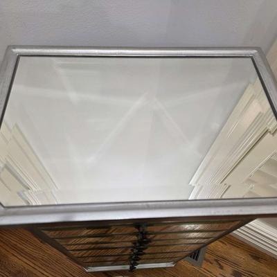 Mirrored Jewelry Armoire