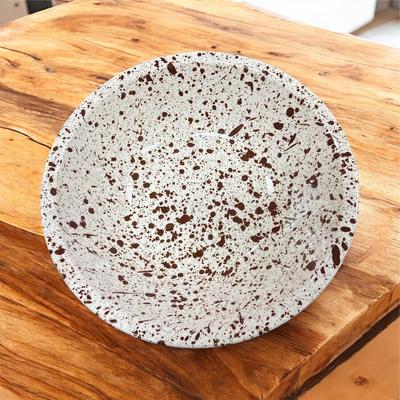 Paden City Pottery Brown Splatterware "Confetti" Dinnerware