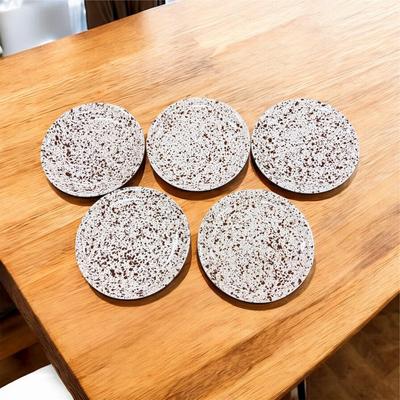 Paden City Pottery Brown Splatterware "Confetti" Dinnerware