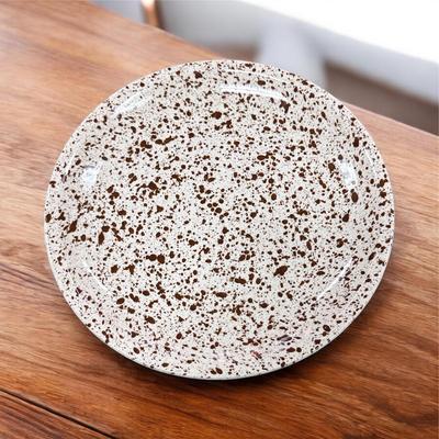 Paden City Pottery Brown Splatterware "Confetti" Dinnerware