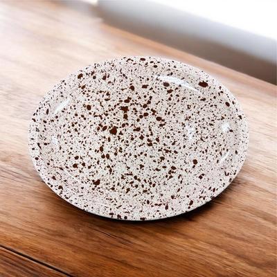 Paden City Pottery Brown Splatterware "Confetti" Dinnerware
