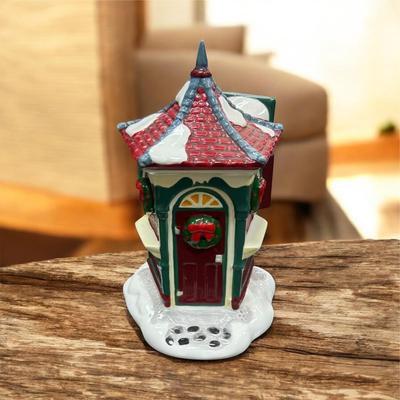 Dept 56 Snow Village Information Booth NO BOX