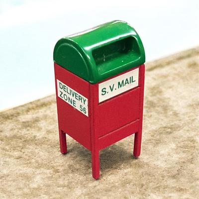 Dept 56 Snow Village Metal Mailbox #5198-5 Includes Box