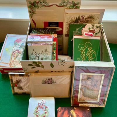 Lot of Christmas Stationary