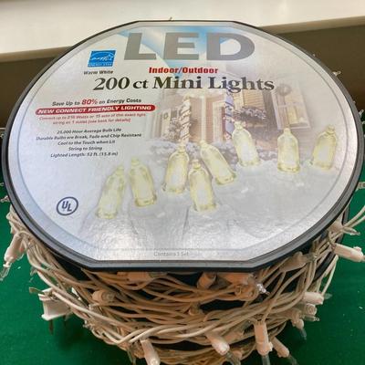 3 sets mini lights 200ct per set