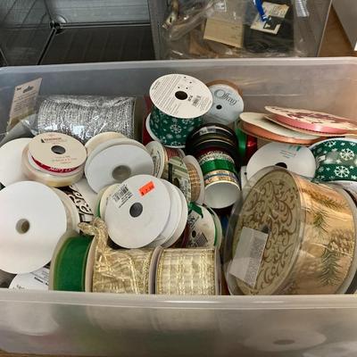 Lot of ribbon