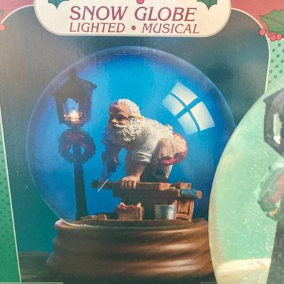 Lighted Snow Globe