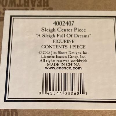 Jim Shore "A Sleigh Full of Dreams"
