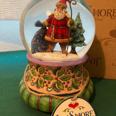 Jim Shore Music Snow Globe
