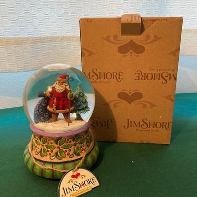 Jim Shore Music Snow Globe