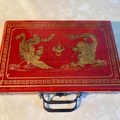 Vintage Mahjong Set