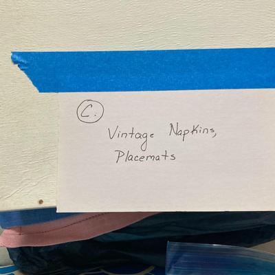 Lot of Vintage Linens