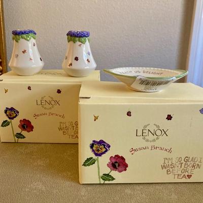 Lenox Tea dish, S&P set