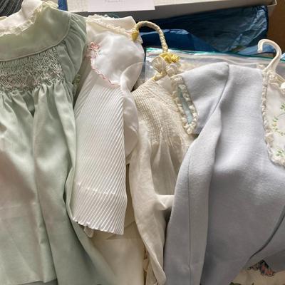 Vintage Doll Clothes and shoes
