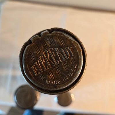 H52 Eveready Art Deco flashlights