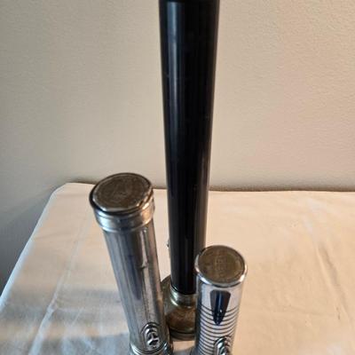 H52 Eveready Art Deco flashlights