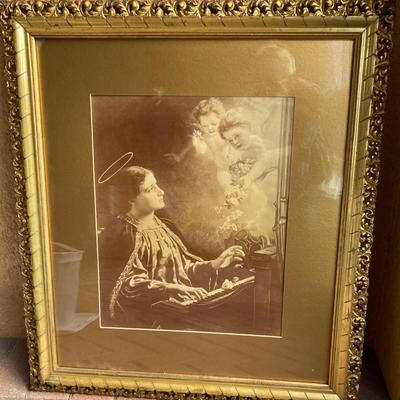St. Cecilia Framed Art
