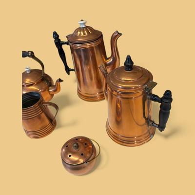 Vintage Collection of Copper Kitchenware