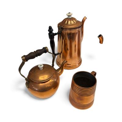 Vintage Collection of Copper Kitchenware
