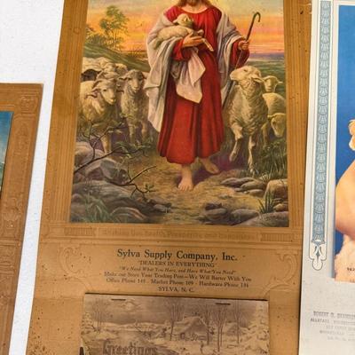 Vintage Wall Calendars set of 5