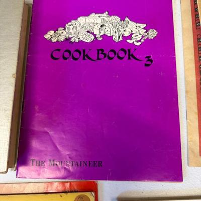 Vintage Paperback Cookbooks