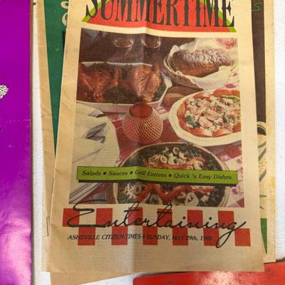 Vintage Paperback Cookbooks