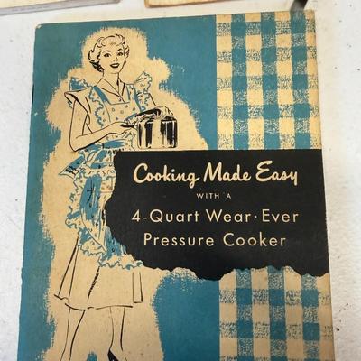 Vintage Paperback Cookbooks