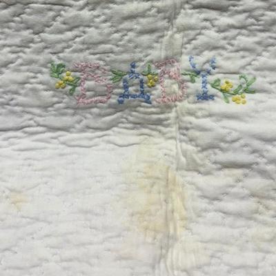 Vintage Baby Quilt