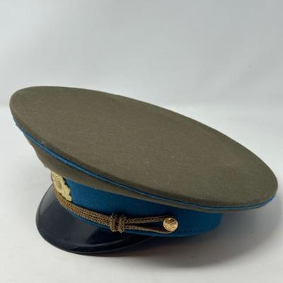 Soviet Army Officer's Parade Visor Cap
