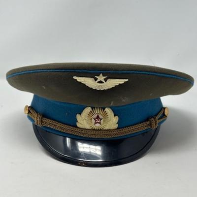 Soviet Army Officer's Parade Visor Cap