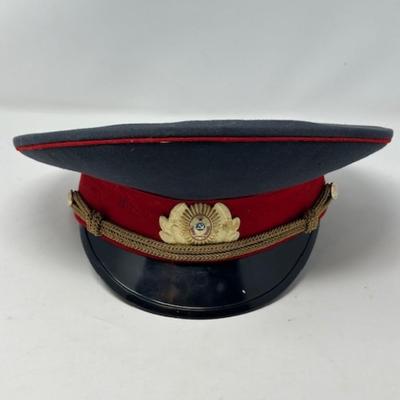 Soviet Army Officer's Parade Visor Cap