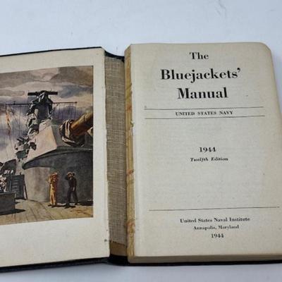 Original U.S. Navy The Blue Jacket's Manual 1944
