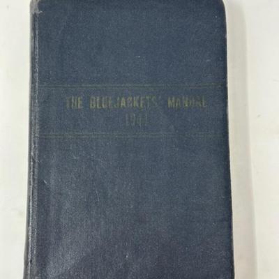 Original U.S. Navy The Blue Jacket's Manual 1944