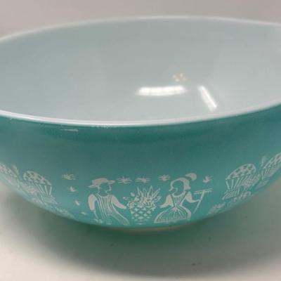 Vintage Butterprint Cinderella Pyrex Bowl Set, 441/442/443/444