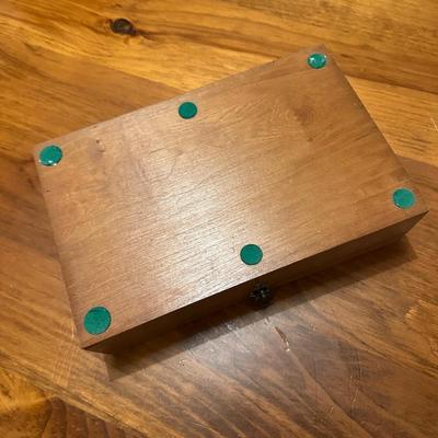 Wooden Hinged Box