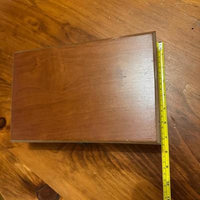 Wooden Hinged Box