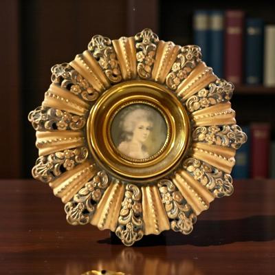 Cameo Creation Maria Cosway Framed Vintage Photo