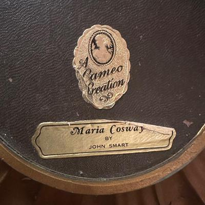 Cameo Creation Maria Cosway Framed Vintage Photo