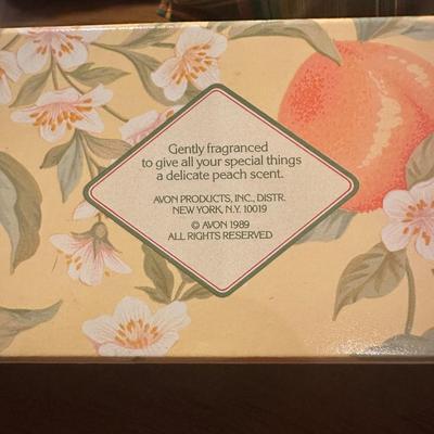 Avon Peach Orchard Drawer Liners Vintage? New in Box
