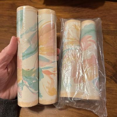 4 Vintage Wallpaper Border, Floral