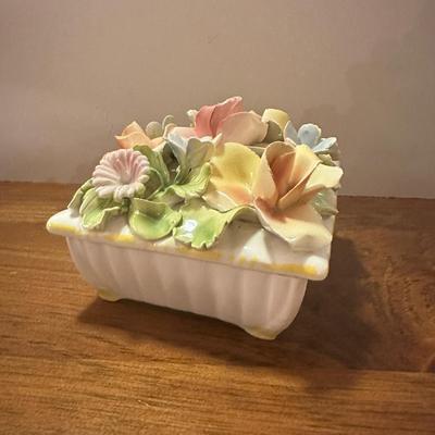 Flowery Ceramic Dishes