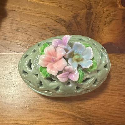 Flowery Ceramic Dishes