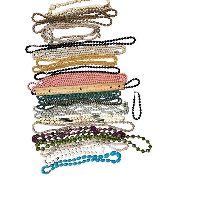Big Batch of Beaded Necklaces