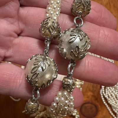 It’s Pearls Galore! Vintage Faux Pearl Necklaces Lot