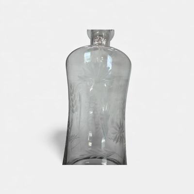 Leonard Silver Company Summerfield Crystal Liquor Decanter 42 oz.